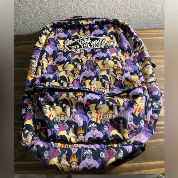 Vans Bags Disney Villians Vans Off The Wall All Over Print Girls